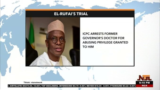 El-Rufai's doctor detained