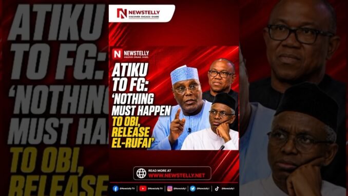 Atiku warns over Peter Obi safety