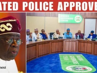 Governors back state police bill