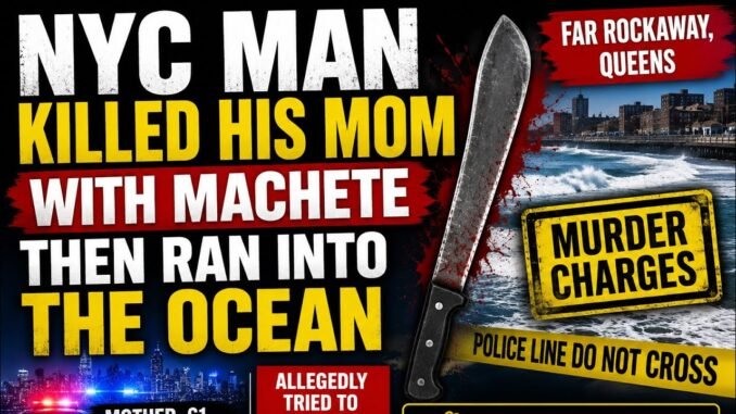 Man arrested after mother's killing