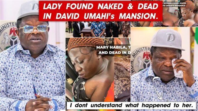 Umahi reacts to nurse's death