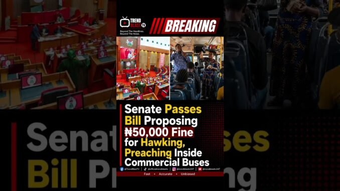 Senate passes FRSC bill