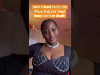 Mary Habila's final moments