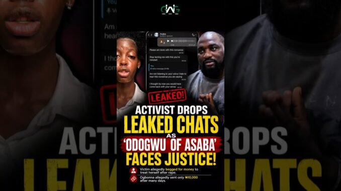 Final chats with Odogwu Asaba
