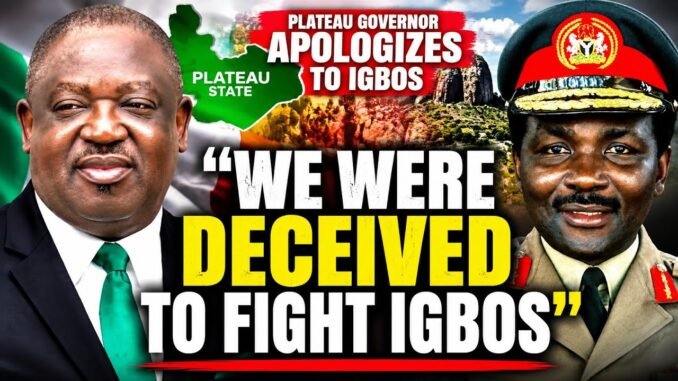 Mutfwang apologizes to Igbos