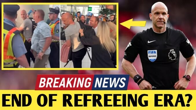 Anthony Taylor announces exit