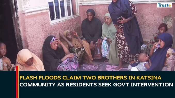 Two brothers swept away by flood