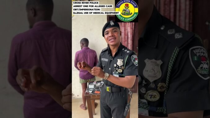 Fake doctor arrested in Cross River