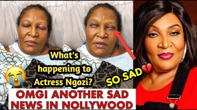 Actress Ngozi Nwosu cries out
