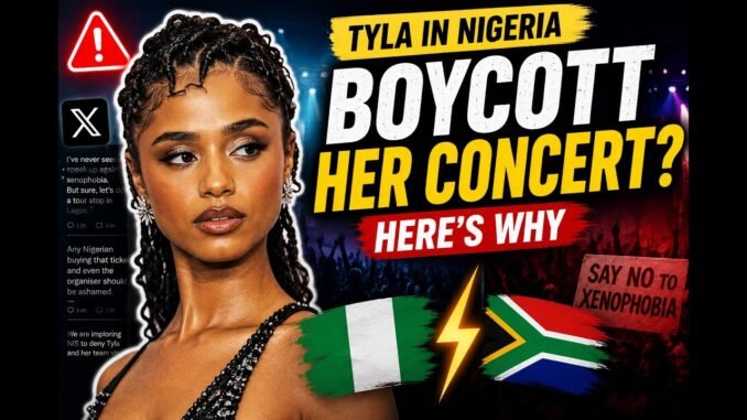 Tyla faces Lagos concert boycott call