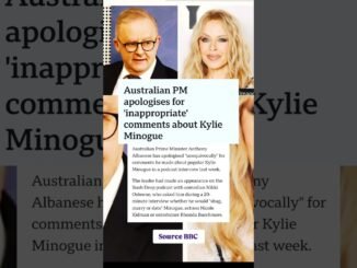 Albanese apologises over Kylie Minogue comment