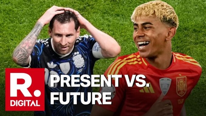 Messi outdribbles Yamal at World Cup