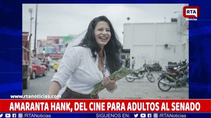 Ex-Adult Film Star Sworn in as Colombian