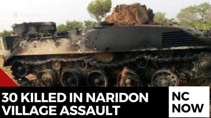 Survivors of the deadly Naridon Village attack in Kaduna are recounting the horror, including a woman who begged her father to flee before he was killed.