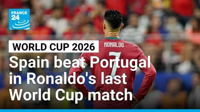Spain knock Portugal out of World Cup