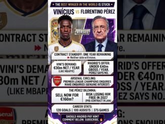 Perez angry over Vinicius salary demands