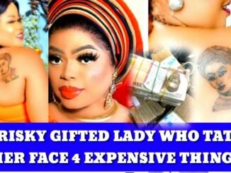Bobrisky Criticizes Lady for Tattooing Lover's Face