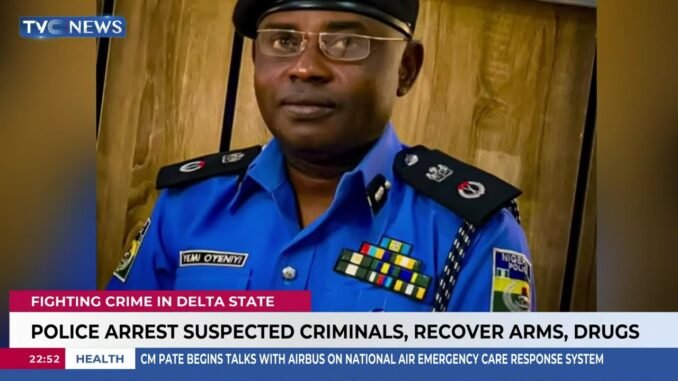 Delta Police nab suspects with cocaine, guns