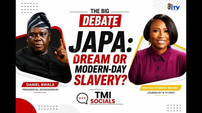 Daniel Bwala Says ₦60k Earners at Home Beat Japa