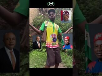 Soludo’s son catches fun to political shade song
