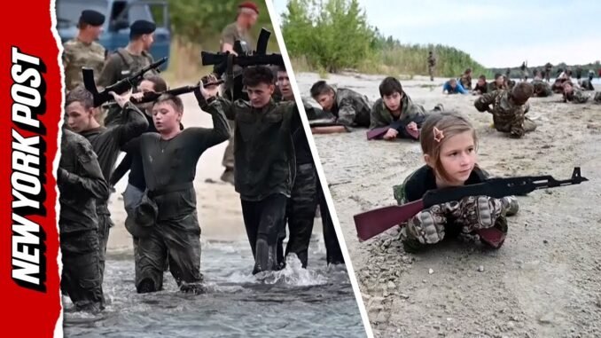 Russia expands children and youth military drill programs