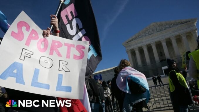 Supreme Court upholds transgender sports bans