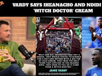 Vardy Claims Teammates Used Juju Cream