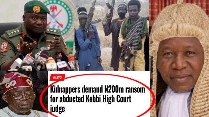 Kidnappers demand N200m for Kebbi Judge