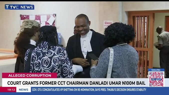 Court grants Danladi Umar N100m bail