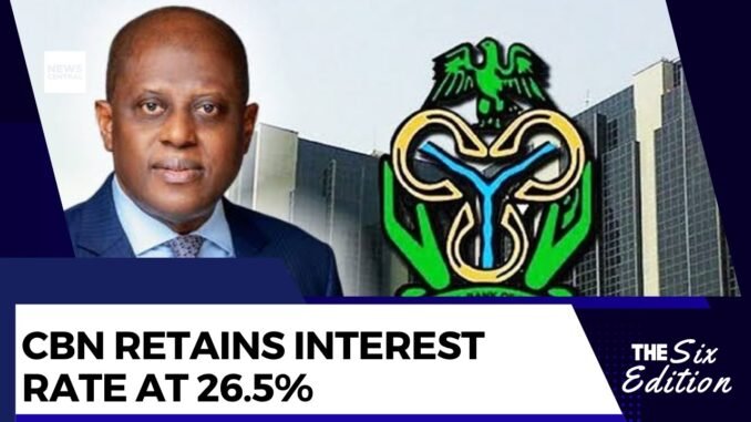 CBN retains benchmark rate at 26.5%