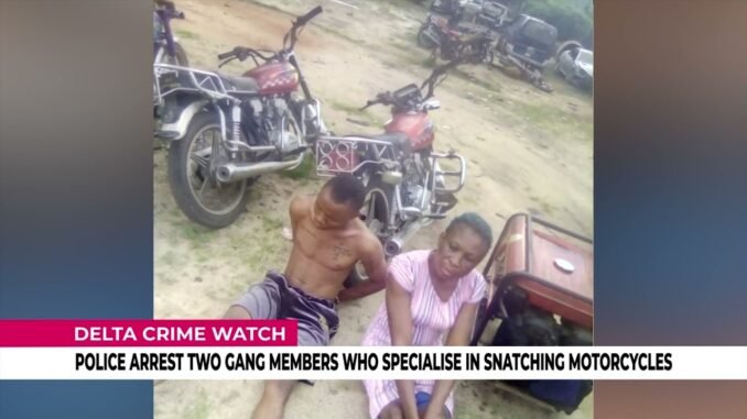 Delta Vigilantes Nab Man Trying to Sell Friend's