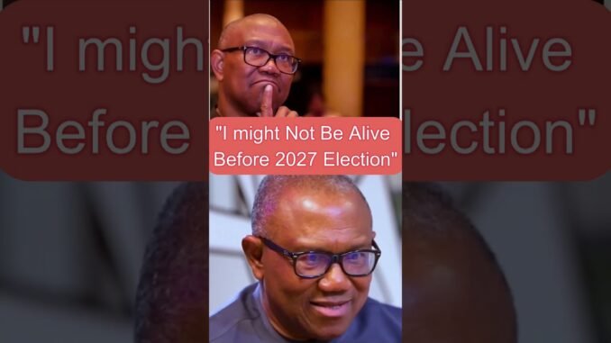 Obi Alleges Government Persecution