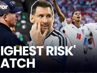 England vs Argentina Semifinal Rated 'Highest Risk
