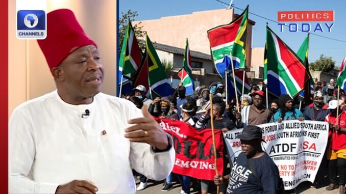 Senator Victor Umeh blasts South Africans
