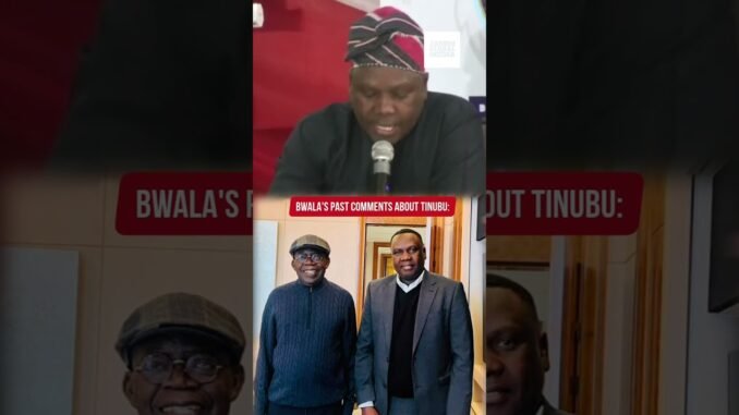 My Past Criticisms of Tinubu Are Baseless, Not Lies