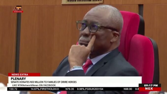 Senate approves N50m for Oyo Heroes