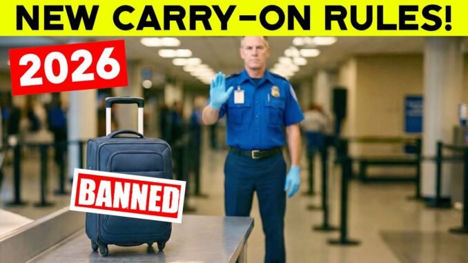 UK Border rules: Banned luggage items