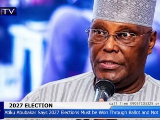 Atiku: 2027 must be won at polls