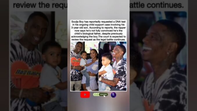 Soulja Boy Wants DNA Test Before Paying Child Support
