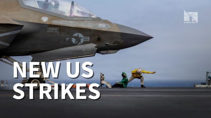 US Forces launch attacks against Iran