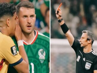 Hincapié Sent Off at World Cup for Covering Mouth