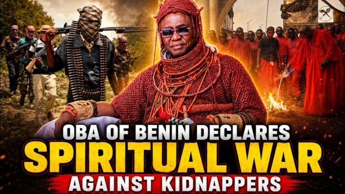 Oba of Benin curses criminals