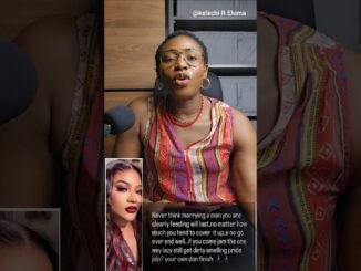 Blessing Warns Women Against Marrying Men They Feed
