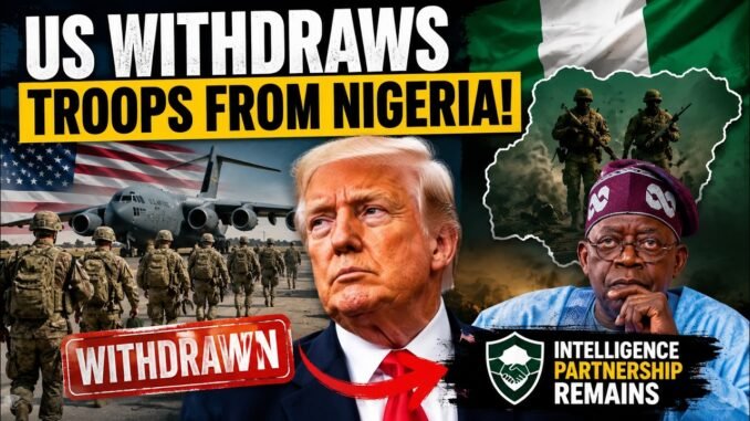 US pulls troops out of Nigeria
