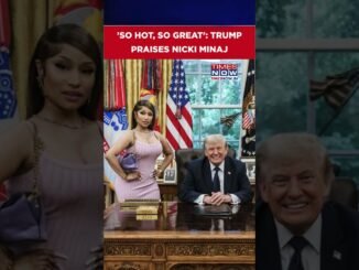 Trump calls Nicki Minaj "so hot" during Luncheon