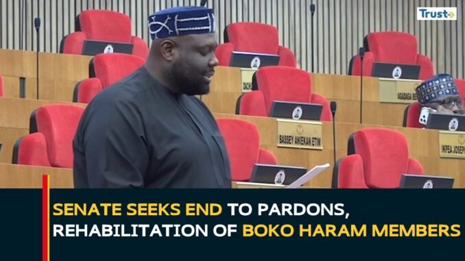 Senate demands end to Boko Haram pardons