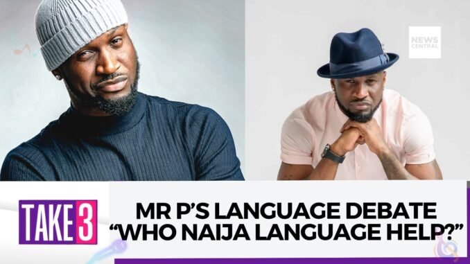 Peter Okoye apologises over language problem