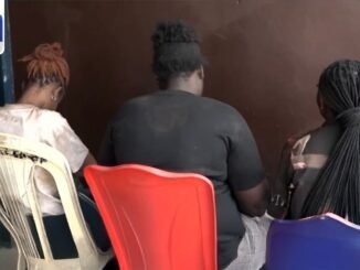 Youth Leader Flogs Truant Uwangue College Students