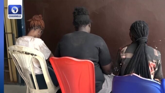 Youth Leader Flogs Truant Uwangue College Students