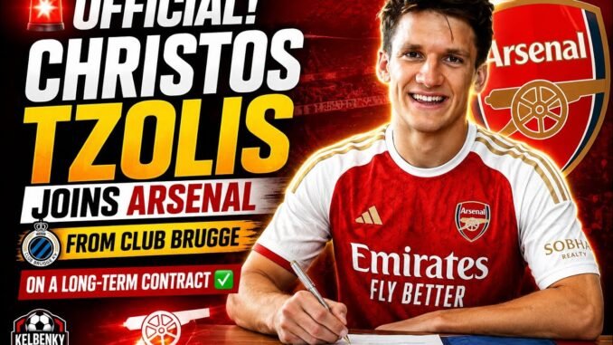 Arsenal Complete £34m Deal for Tzolis